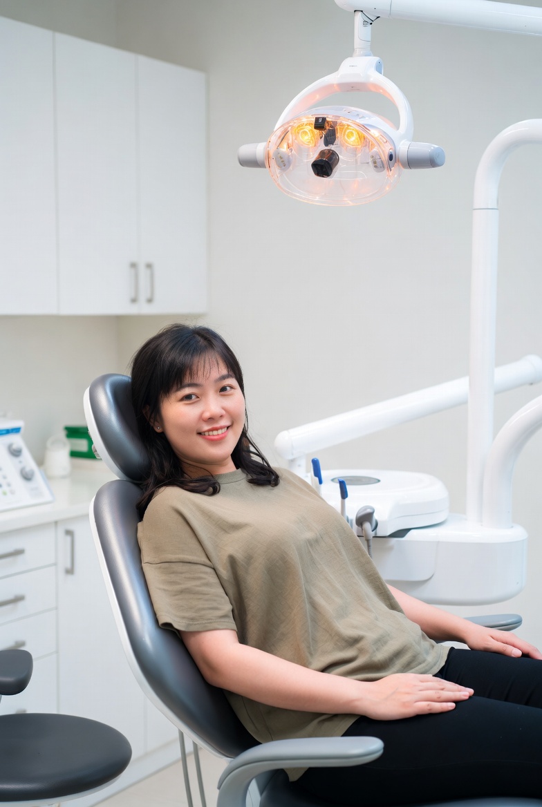 Relaxed patient at Quality Raleigh Dental Care — gentle dentistry for anxious patients in Raleigh NC